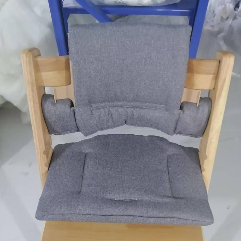 Machine Washable Infant Dining Chair Pad Soft Cotton Blend Cushion For Safe Support Dining Chair Cushion Comfortable