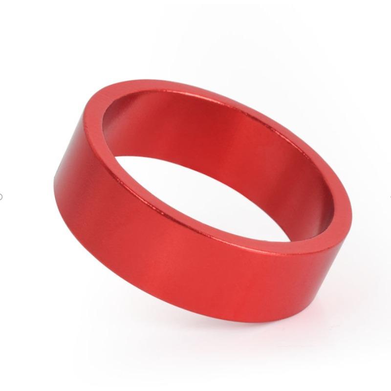 5pcs 10mm Bicycle Headset Stem Aluminum Alloy Washer MTB Road Bike Front Fork Spacer Ring Gasket for 28.6mm 1-1/8 Steerer Tube