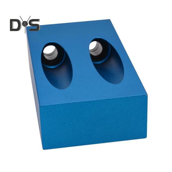 Pocket Hole Screw Jig 15 Degrees Drill Joinery Kit Compact Design Portable Woodwork Guides Joint Angle Locator Tool