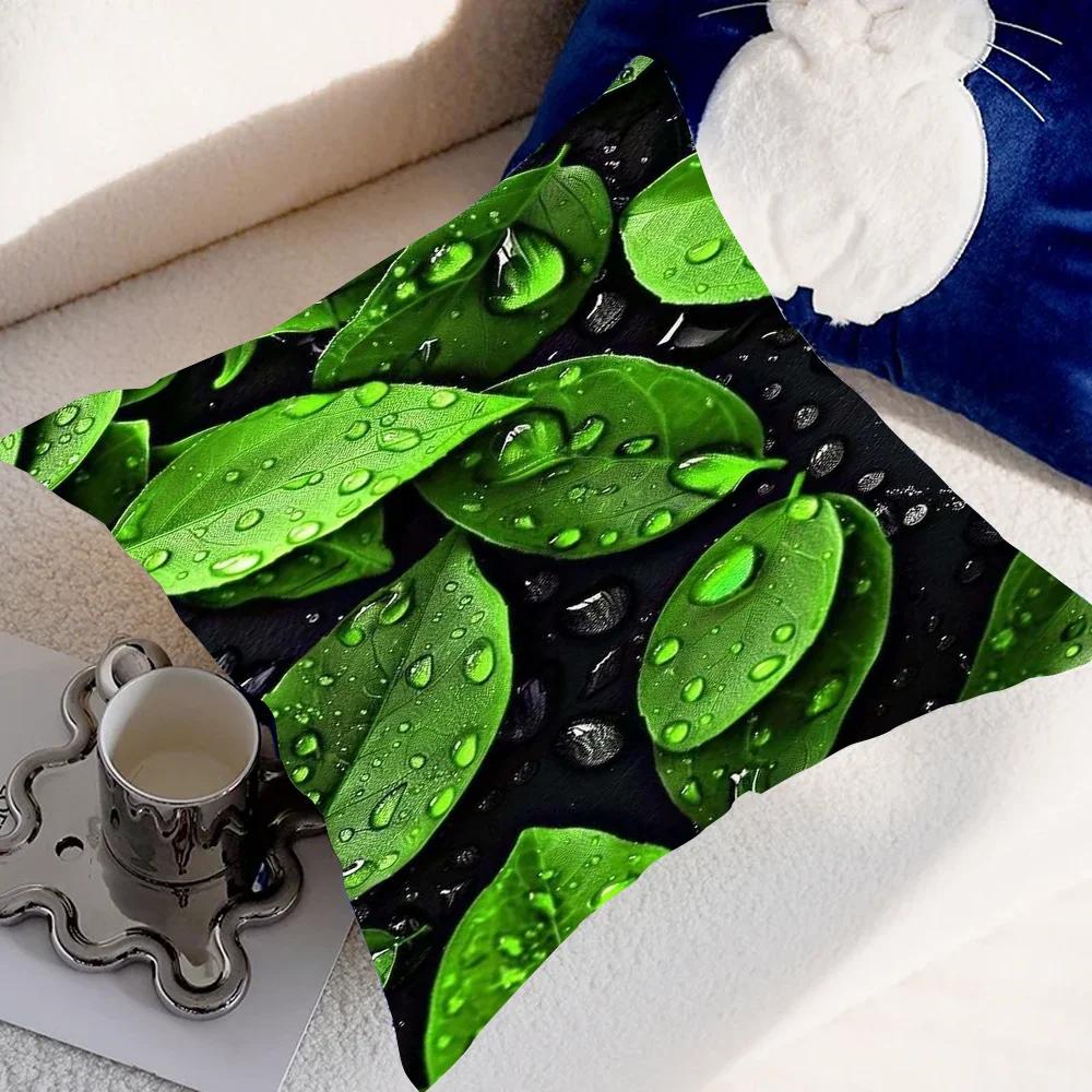 Rain Pillow Case Pillow Cover Case Square Room Sofa With For Home Use Plush Cute Cushion Cover