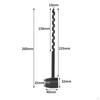 Wood Auger Survival Tools, Heavy Duty Bushcraft Woodworking Spiral Hole Hand Drill for Backpacking