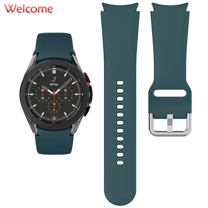 Cinturino per Samsung Galaxy Watch 7/6/5/4 44mm 40mm 5 Pro 45mm Braccialetto in Silicone per Samsung Watch 4/6 Classic 46mm 42mm 47mm 43mm