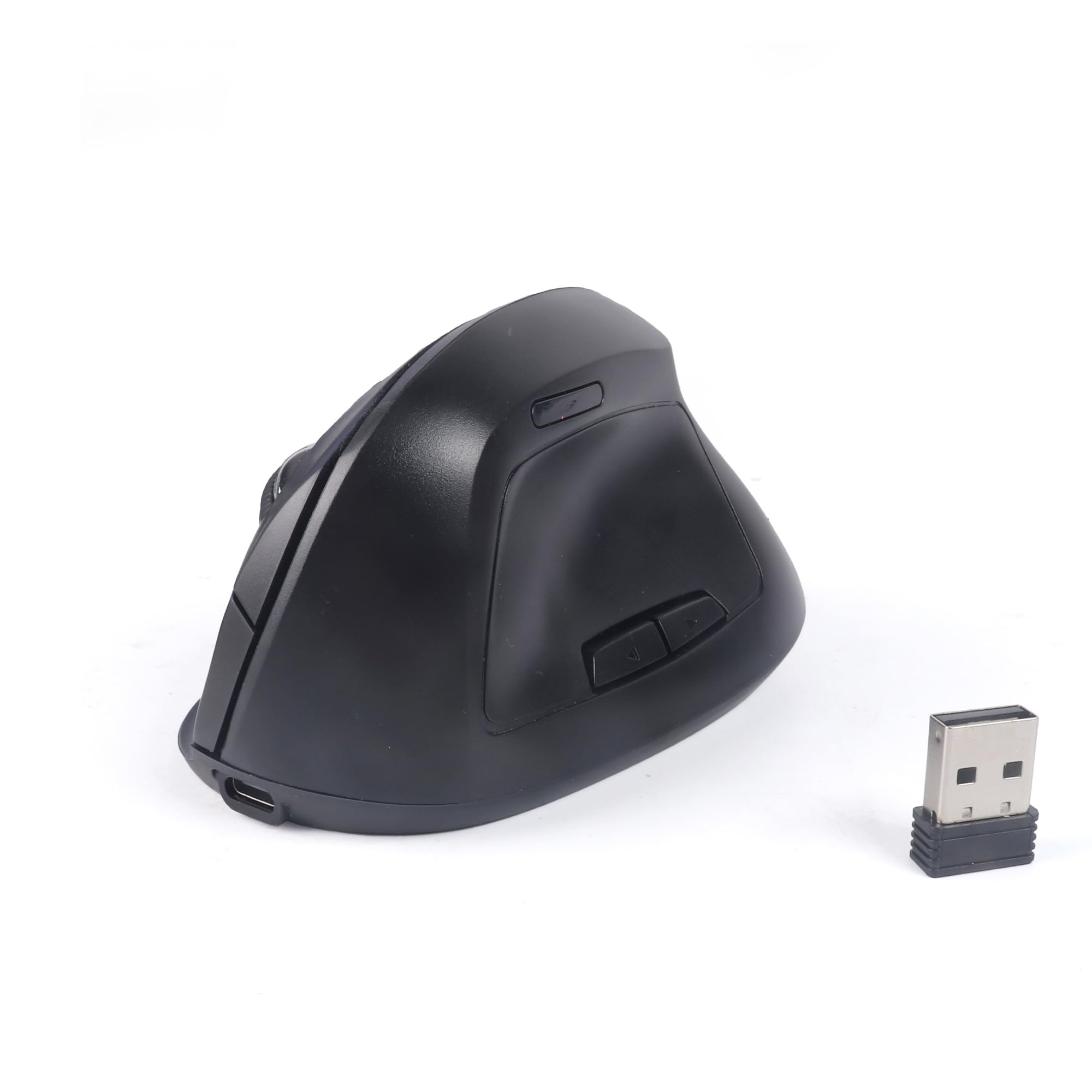 

Vertical Bluetooth 6 Compatible with Windows and Microsoft Surface Black Mouse, Wireless, & 2.4G, USB, 3-Mode, Vertical, Quiet, Buttons, Optical, чорний