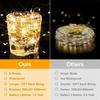 1 2 3 4 5Packs Solar Led Fairy Light Outdoor Christmas Lights 8Modes Copper Wire Lights Waterproof Garden Tree Patio Decor