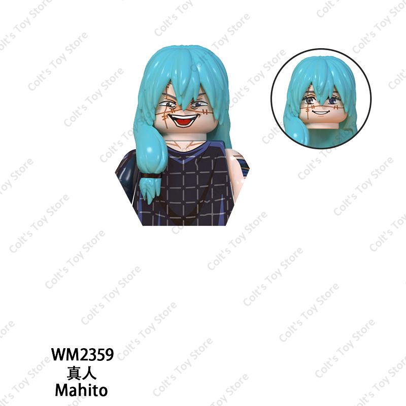 NEW Jujutsu Kaisen Toys Satoru Gojo Itadori Yuji Mini Action Figures Building Blocks Classic Japan Anime Dolls Model Kids Gifts