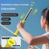 Badminton Swing Training Aid With Non Slip Grip Posture Correction For Beginners Daily Practice Skill Improvement