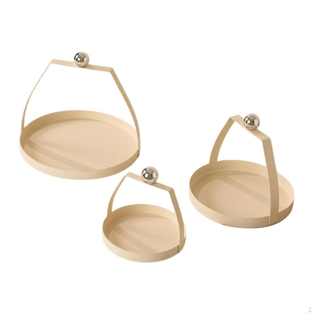 Frucht-Präsentationsschale, Obstteller, Robuste Dekoration Mehrzweck-Snackkorb, Cupcake-Serviertablett, für