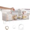 Dormitory Bedside Hanging Basket - No-Punch Storage Rack for Bunk Beds and Snacks