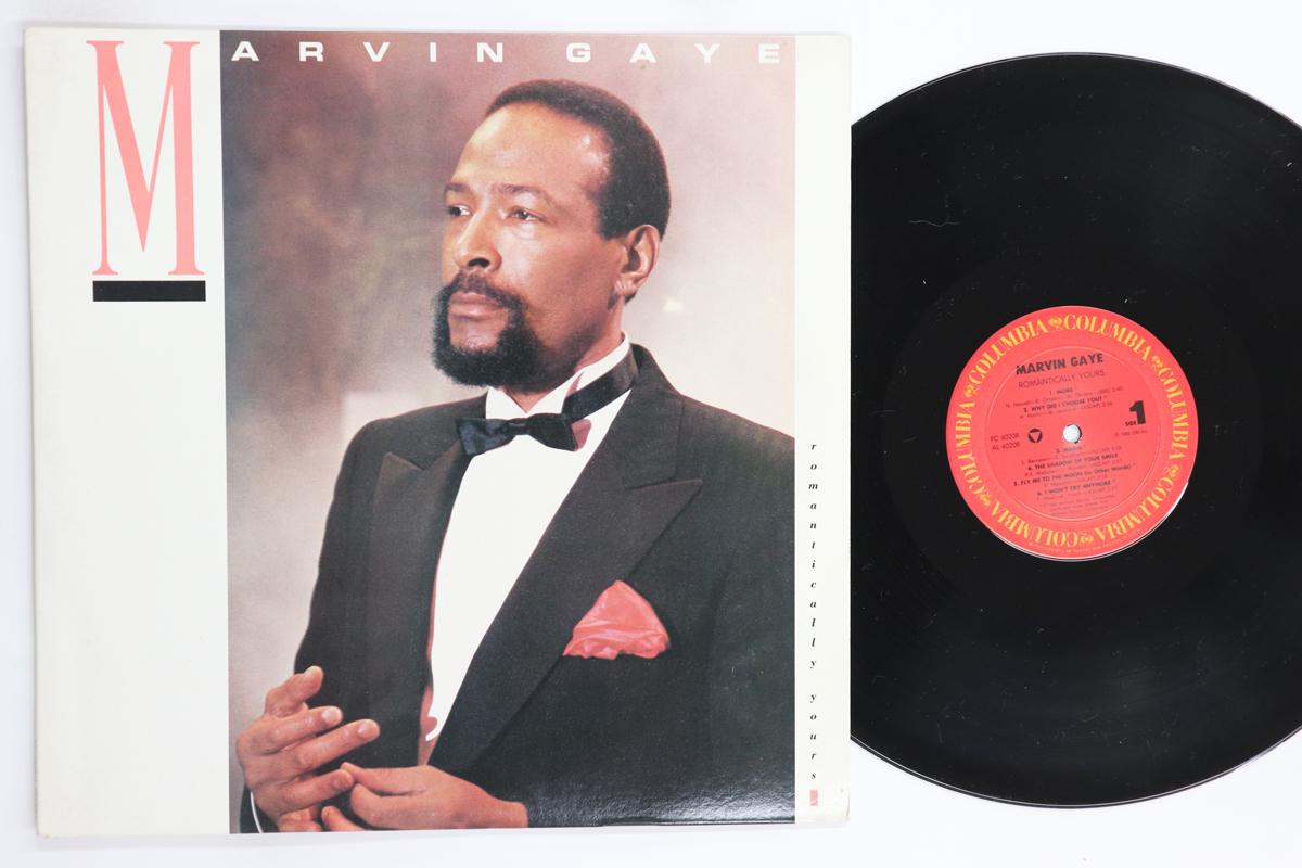 

LP Record MARVIN GAYE Romantically Yours FC40208 COLUMBIA 1985 US SoulFunk Used