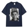Korean Kpop Hip Hop Group Lngshot RYUL T-shirt Men Women Clothing Fashion Harajuku Oversized Cotton Short Sleeve Tees Fan Gifts