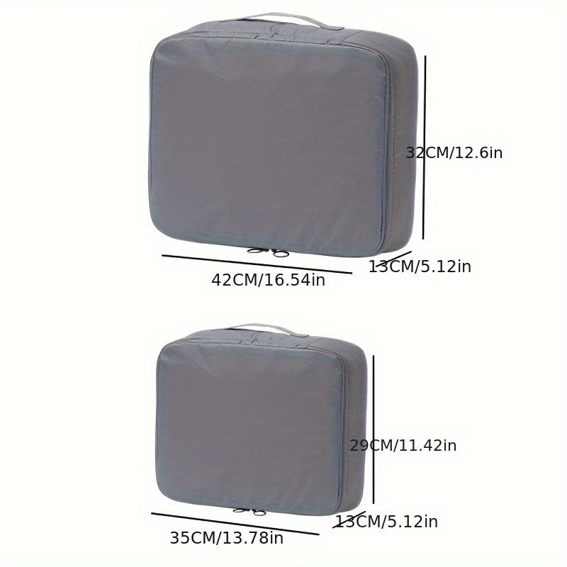 1pc Travel Portable Clothing Storage Bag Large Capacity 3 Pocket Breathable Mesh Bag for Underwear Organizer Bag Luggage Storing