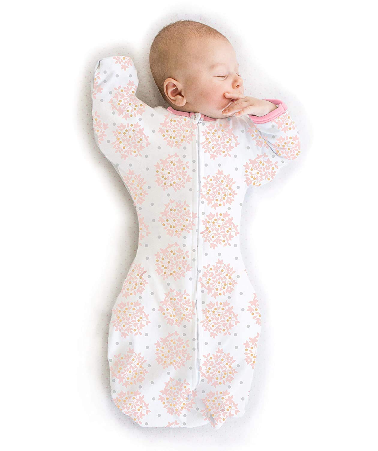 

Swaddle Designs Heavenly Floral Swaddle Sack Sleep Size Authentic Japanese Product (SwaddleDesigns) (SD-707P-M) - Support, Anti-Scratch, Anti-Morrow