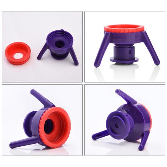 3 Piezas Tapa de Botella Invertida Soporte de 3 Patas Dispensador para Champú Loción Condimentos de Cocina Dispensador Rápido de Líquido para Cocina