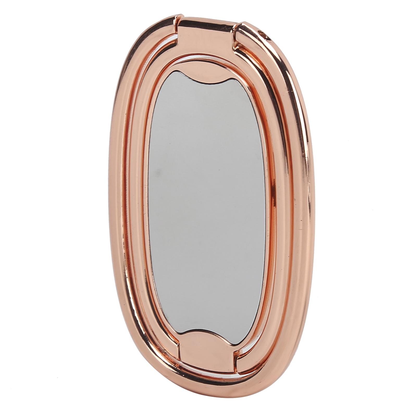 Mobile Phone Finger Ring Stand Grip 360 degrees  Rotation Phone Holder for Magnetic Car MountRose Gold