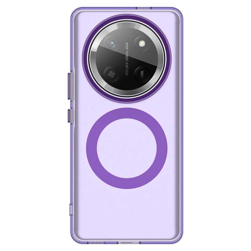 

For Honor Magic 7 Lite Shockproof Matte Translucent Phone Case For Honor Magic 7 Lite for Magsafe Wireless Charge Back Cover For Magic 7 Lite