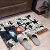 Jujutsu Kaisen Pattern Rug, Indoor/Outdoor Mat, for Picnic, Gameroom, Bedroom, Office, Living Room, Home Decor Carpet, Birthday Gift