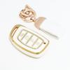 4 Button For Hyundai Sonata Ix25 I20 Creta Santa Fe Gls Reina Ix35 Grand I10 Elantra  Tucson Tpu Car Key Cover Case Keychain