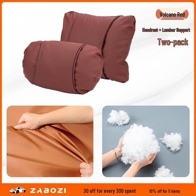 Mercedes-Benz Neck & Lumbar Support Pillow for C-Class, GLC, S-Class, A-Class, GLE, V-Class, EQ