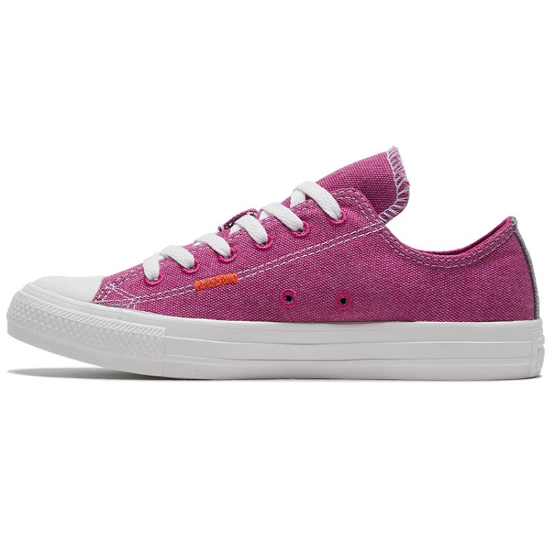Converse Chuck Taylor All Star Lace-up Low-Top Canvas Shoes Unisex Rose Red