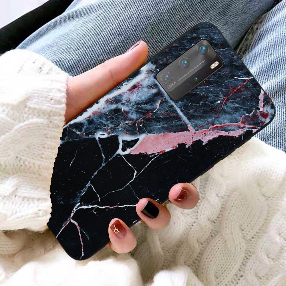 Fashionable Marble Print Phone Case For Huawei P 8 9 10 20 30 40 50 Pro Lite Psmart Honor 10 lite 70 Mate 20lite
