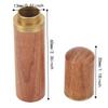 3pcs Wooden Material Needle Case Easy Cleaning Toothpick Holder Needle Storage Box  Hand Crafts