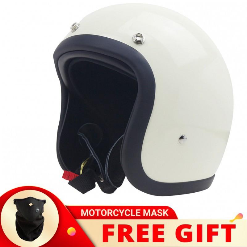 BLD 500TX Electric Motorcycle Helmet Lightweight Unisex Retro Cruise XL