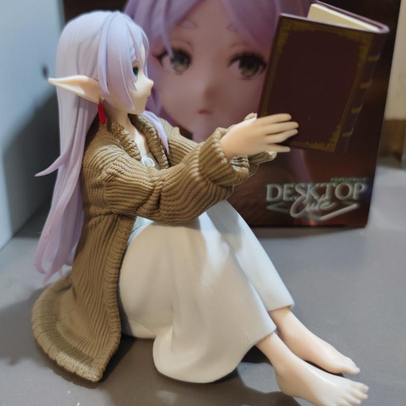 Frieren Beyond Journey's End Frieren Anime Figure Desktop Cute no night-suit Frieren Action* Figure Figurine Model Doll Toyb