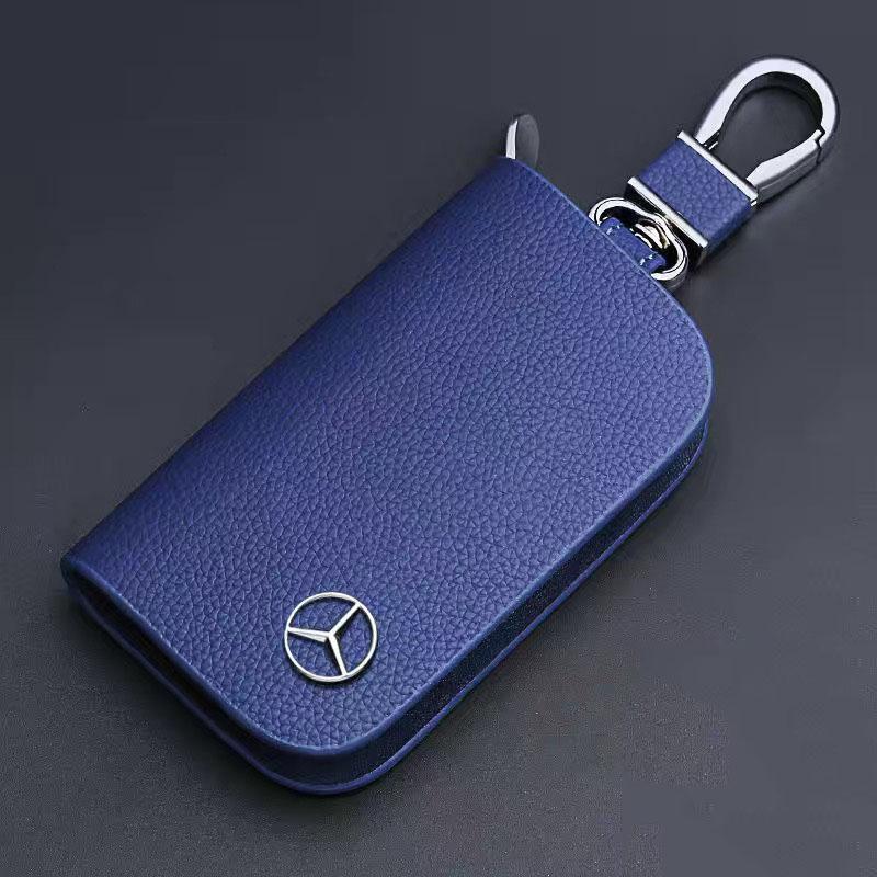 Custodia Portachiavi Auto in Pelle GLC GLB Protezione Borsa Chiave Auto Coprichiavi per Mercedes Benz W176 W177 W204 W205 W212 W213 W206 X156 8X