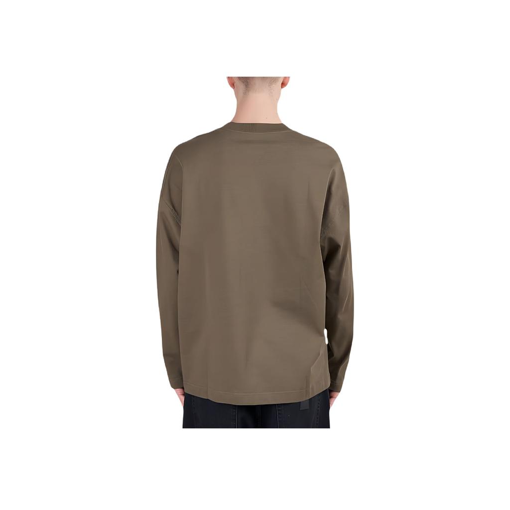 Carhartt WIP Solid Color Logo Letter Print Crew Neck Long Sleeve T-Shirt Men tops I031372-1FF-XX