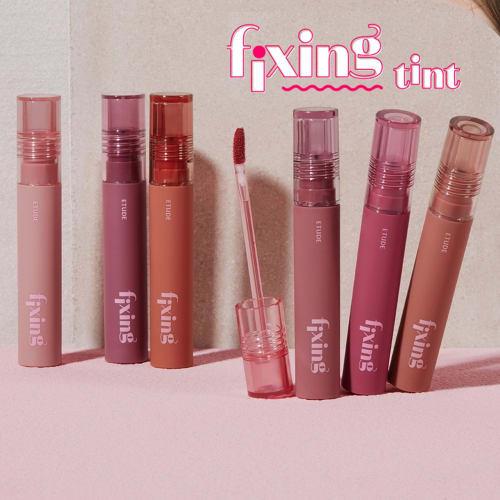 Etude ETUDE Official Fixing Tint Soft Walnut (Warm/Autumn) Lip Tint Lipstick 4g 1.0 Bottles Mask Proof Hard To Remove
