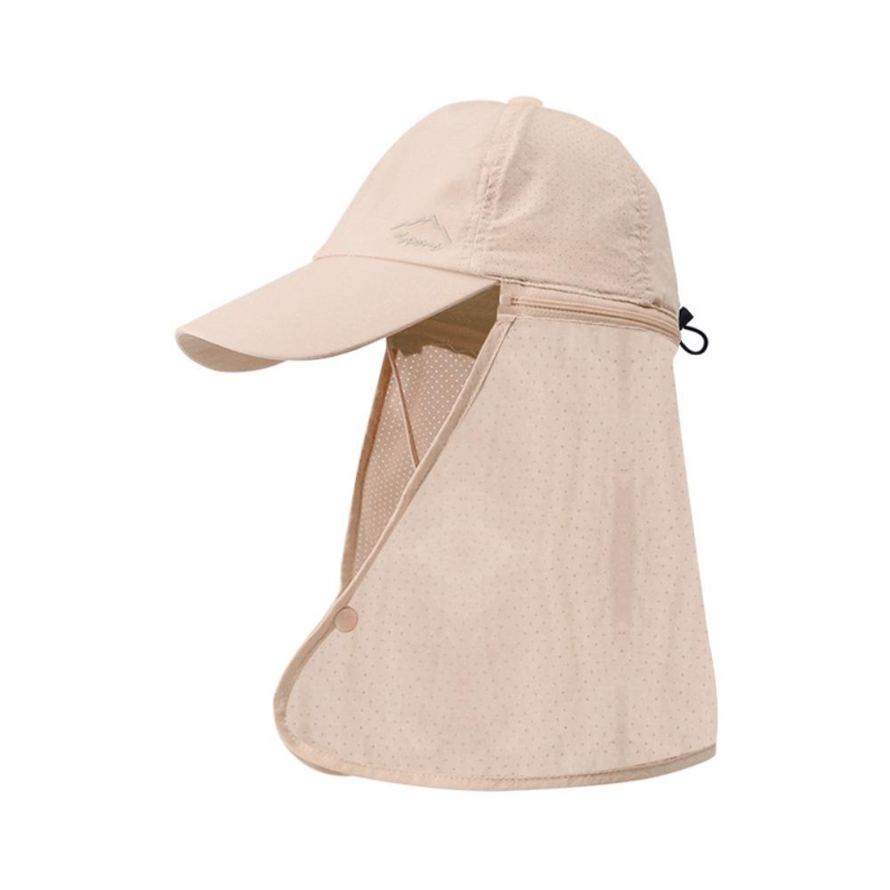Mesh Sun-cream Bucket Hat Face Mask Summer Cover Face Cap Fashion Outdoor Fishing Cap  Hiking