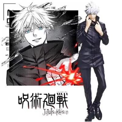 19cm Jujutsu Kaisen Anime Figure Gojo Satoru Anime Statua PVC Action Figure Collezione Modello Giocattoli Bambini Ornamento Bambola