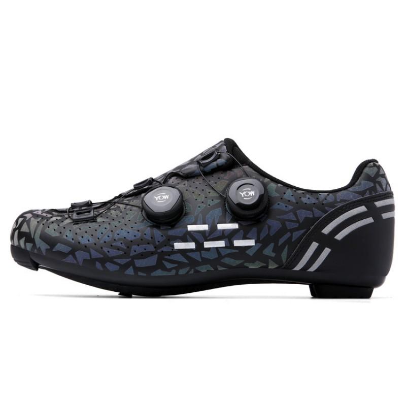 Scarpe da Ciclismo Strada Mountain Bike Compatibili Tacchette a Blocco Traspiranti Unisex Bici
