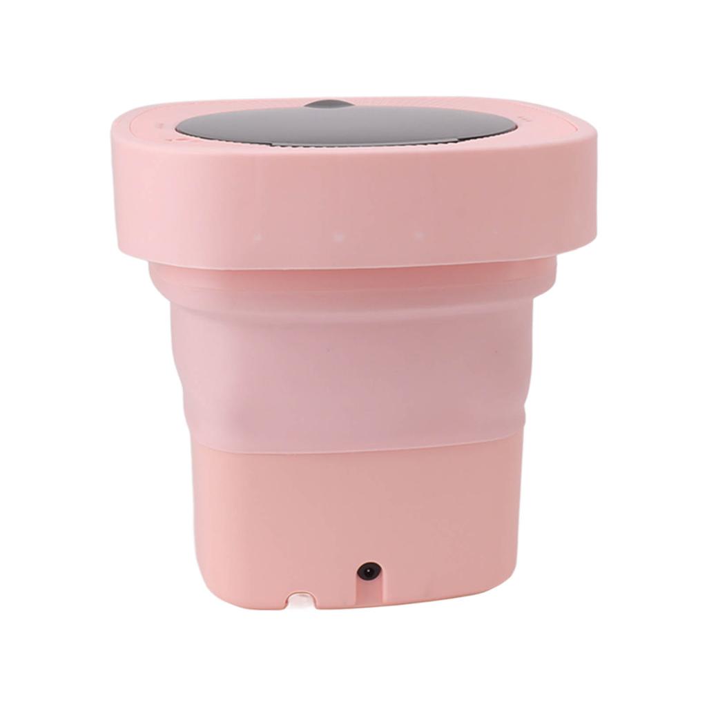 6.5L Washing Machine Folding Portable Automatic Deep Cleaning Wash and Spin Dry Washer with Water
