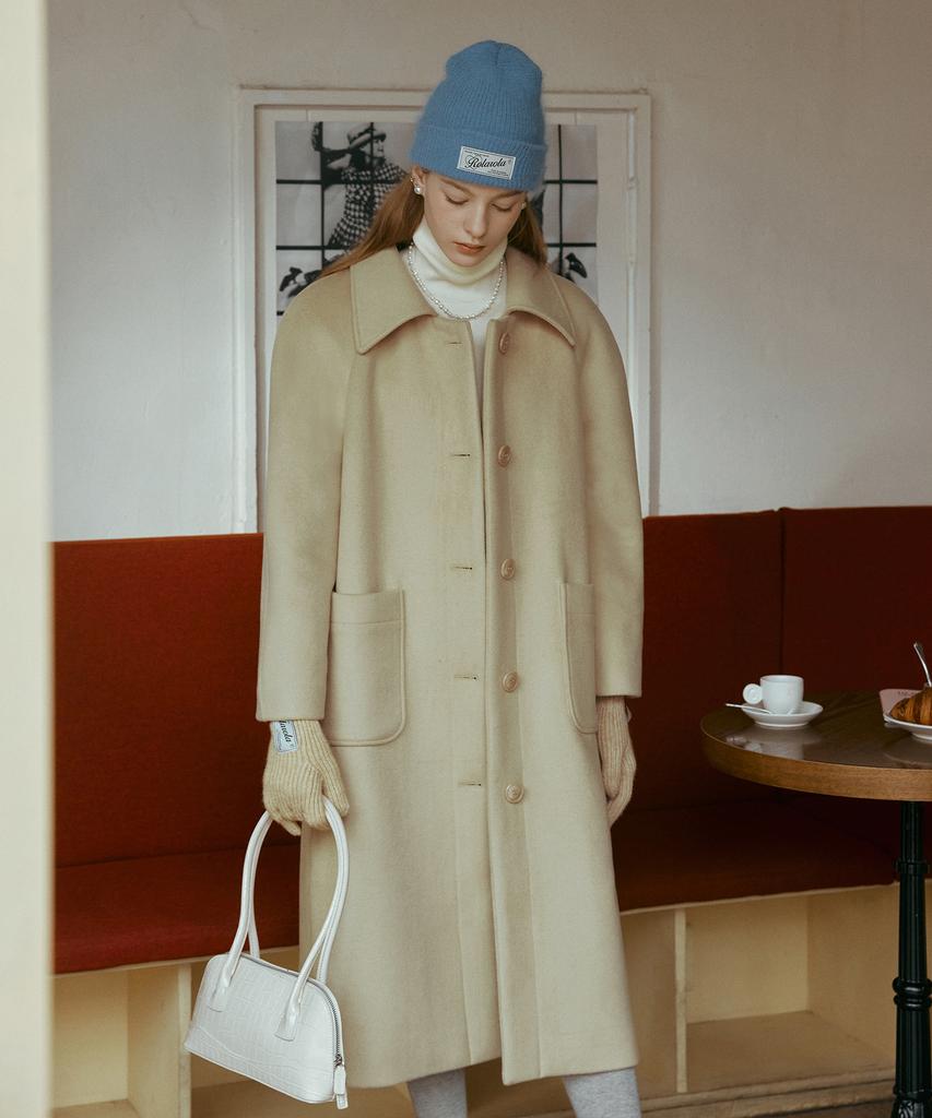 Rolarola Wool Single Coat Yellow