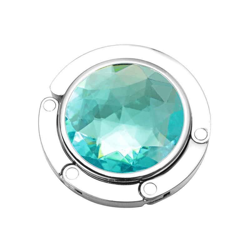 Kreativer Tragbarer Faltbarer Handtaschenhaken - Runder Metallaufhänger und Praktisches Souvenir