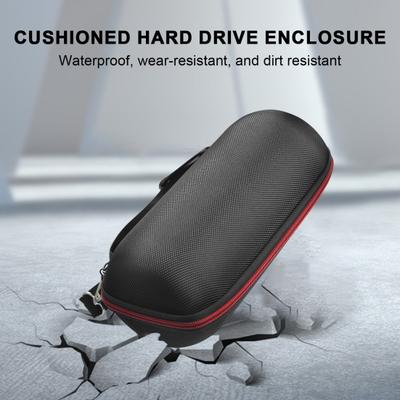 Speaker Storage Bag Water-resistant Wear-resistant Dirt-resistant Universal Speaker Case with Zipper Closure