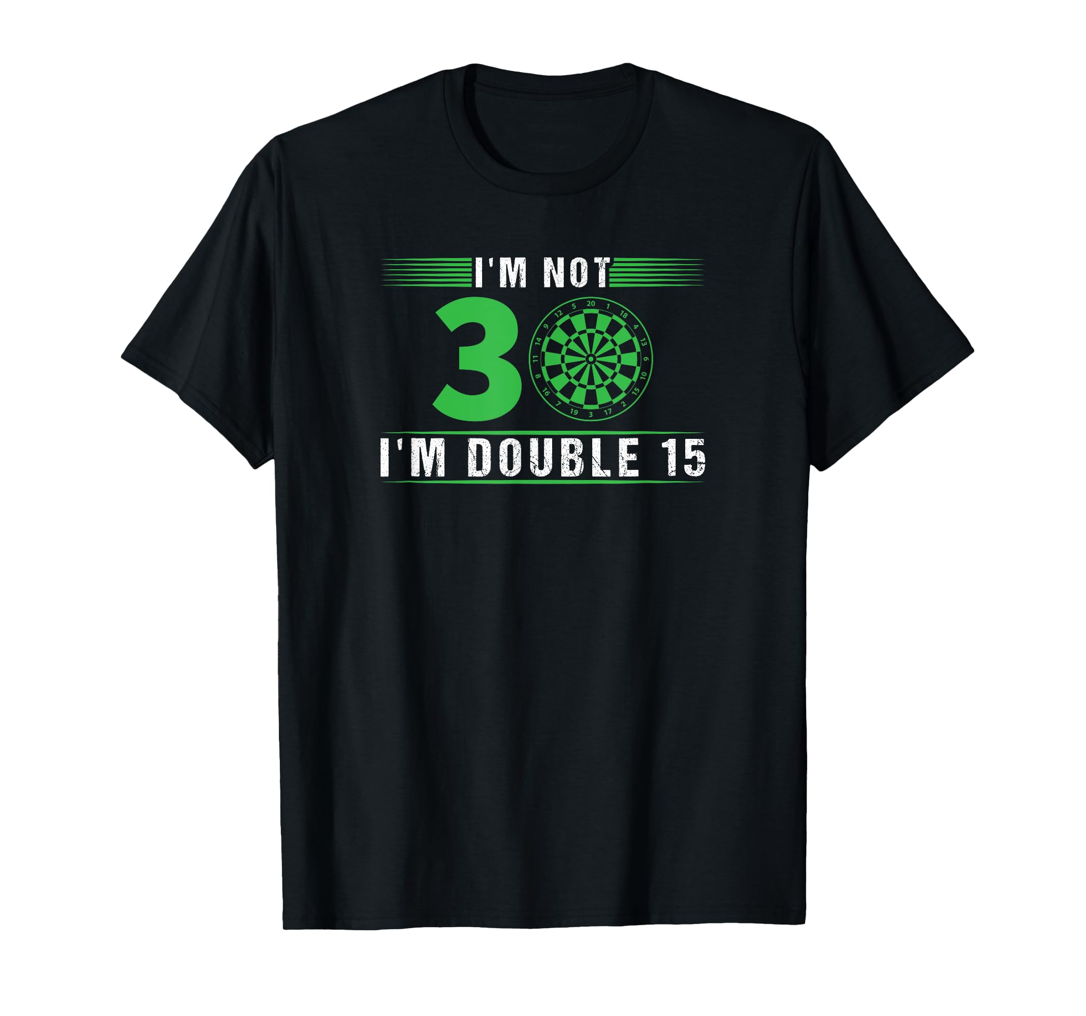 

Darts 30th Birthday Gift 30 Years Old Darts Player T-shirt чорний