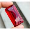 150 Ct Natural Brazilian Red Topaz Emerald Cut Fine Jewelry Certified Gemstone