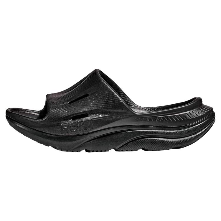 HOKA ONE ONE Ora Recovery Slides 3 Black Men s 1135061-BBLC EU 36