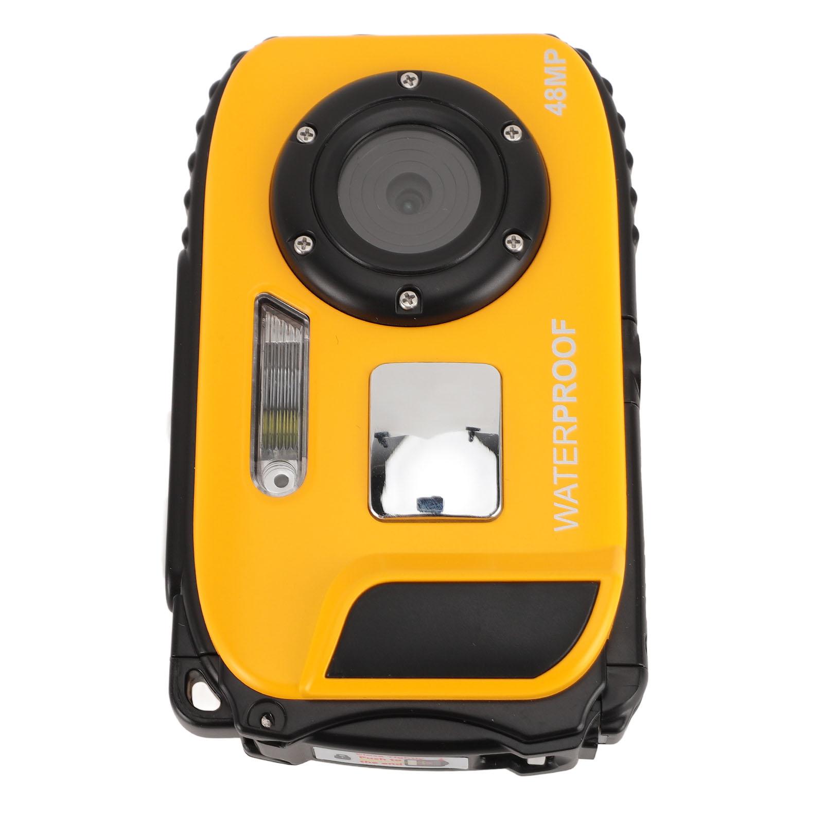 

Diving Camera 1080P 48MP Anti Shake 5m Water Proof Underwater Camera with 2.4 Inch Color Screen 32G Memory Card Autofocus 630mAh Face Recognition