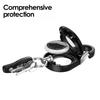 Carabiner Keychain Holder for For Apple Airtag Bluetooth Tracker Protective for Keys Bag Dog Collar Luggage Anti-Lost Clip Case