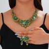 European & American Bridal Jewelry Set - Elegant High-End Fashion Necklace & Accessories