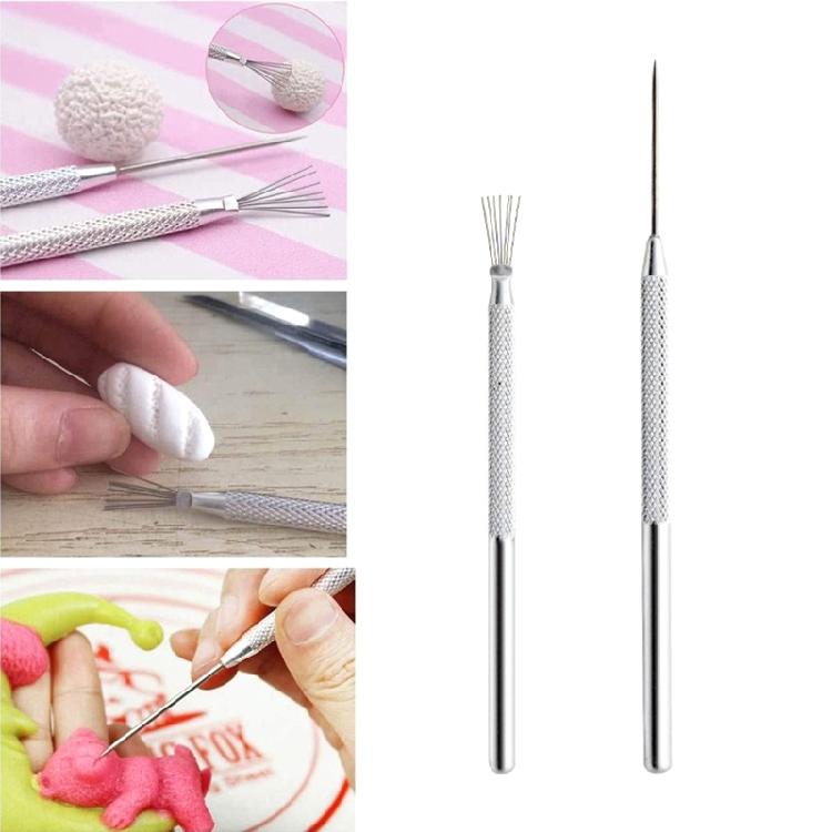 Ceramic Clay Tools Set Needle Blade Cutting Sculpting Clay Cleaning Tool