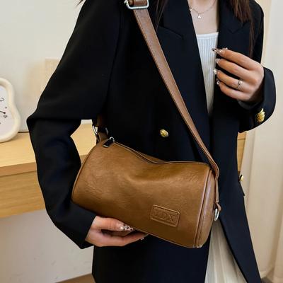 Versatile Large Capacity PU Women's Shoulder Bag  Crossbody  Fashion Pillow  New