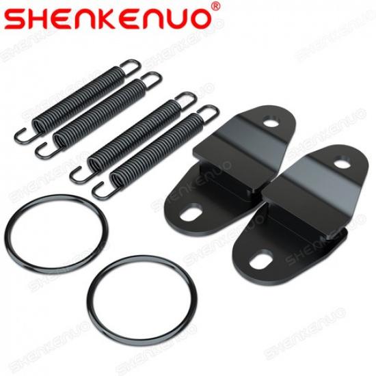 Exhaust Muffler Pipe Springs Stays Mounts Hanger for Yamaha Banshee YFZ350