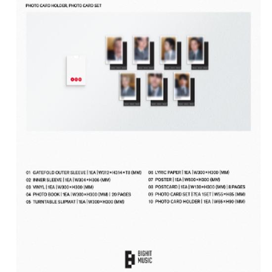 BTS ARIRANG Deluxe Vinyl Photocard Only (Member Select)