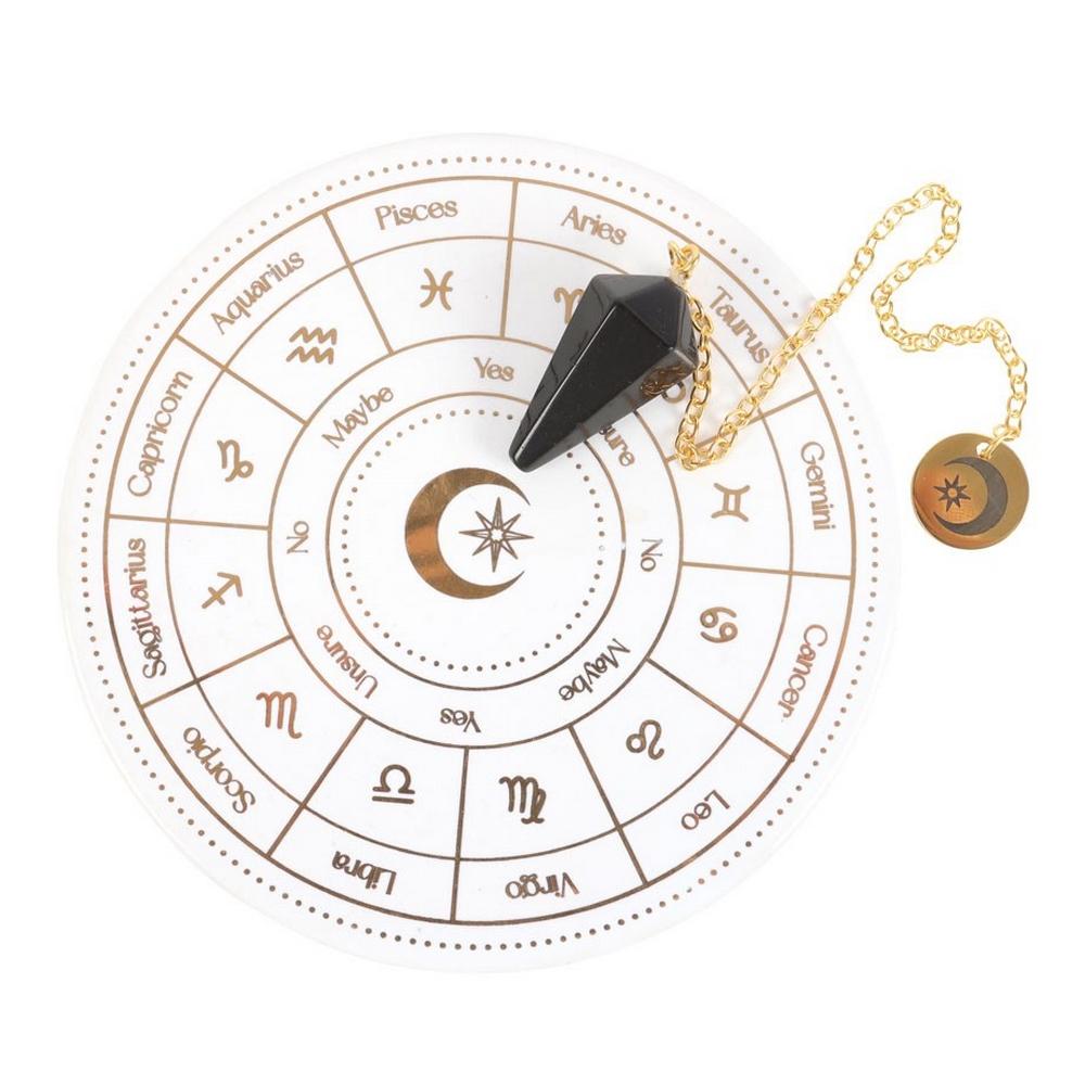 Something Different Astrology Wheel Pendulum Divination Kit