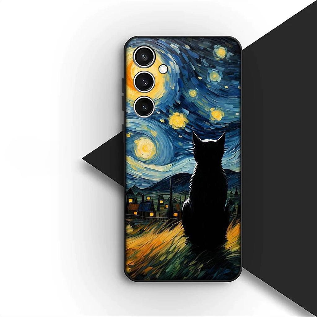 Soft Cover for Xiaomi Redmi 15 15C A3 A4 A5 9A 9C NFC Note 9 8 9T 8T Pro Casing Phone Case Sunflower Starry Night Van Gogh