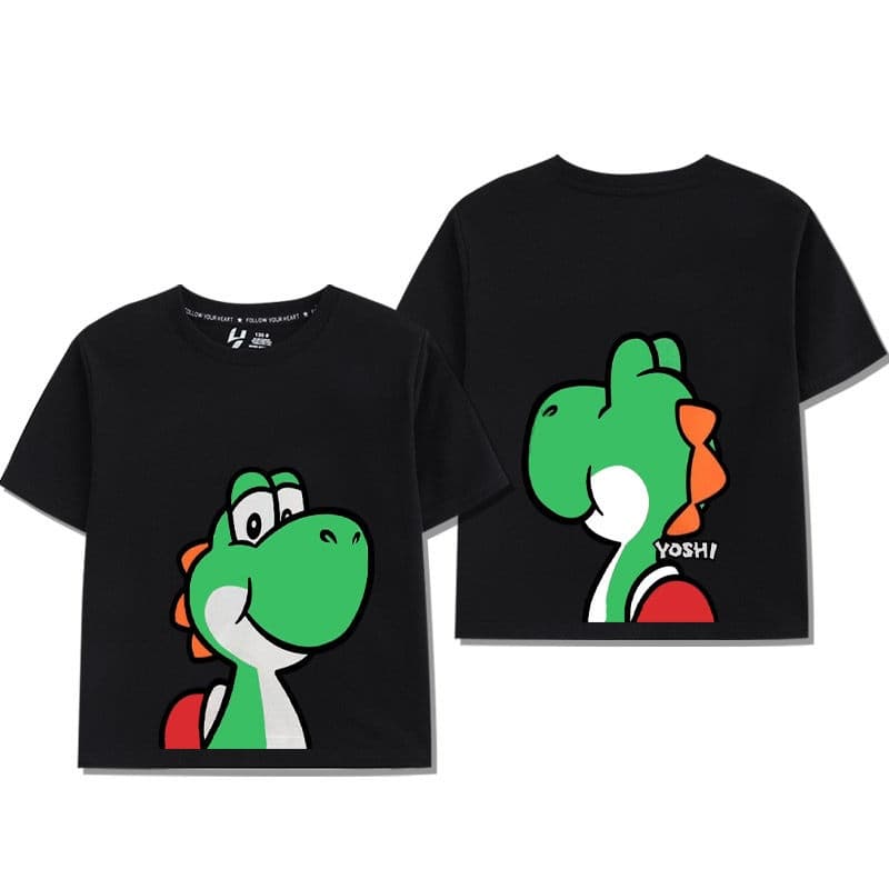 Men Women T Shirt Women Tee Boys Girls Top Adults Children Parent Child Cotton kid Tshirts Super Cartoon Cute Summer Tee